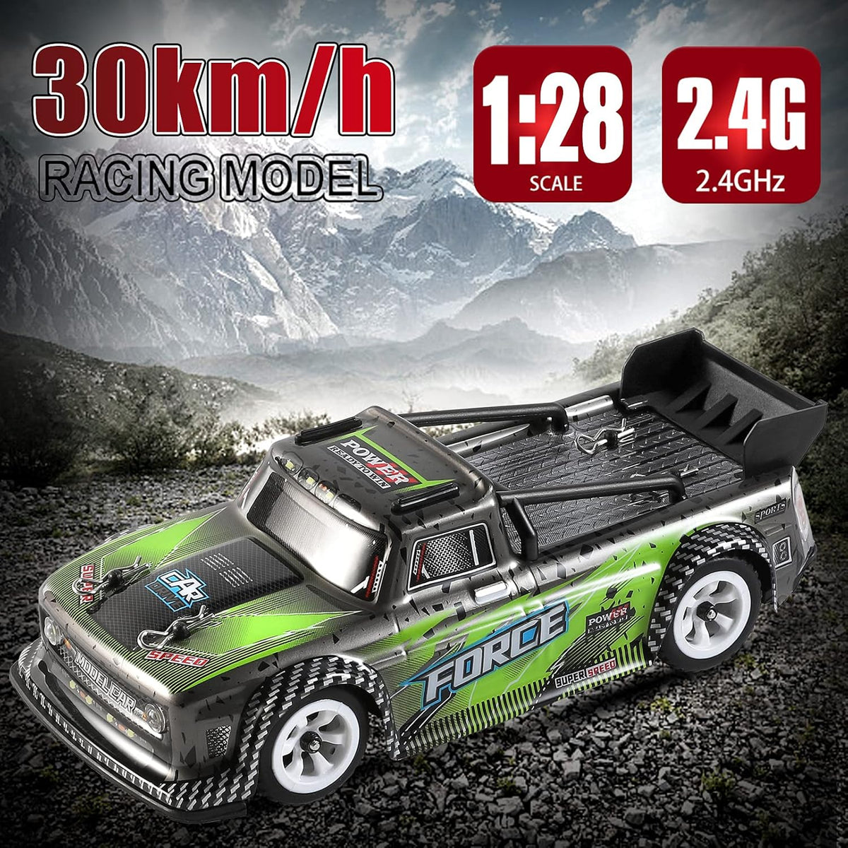 1:28 Scale 2.4GHz 4WD RC Car S16331