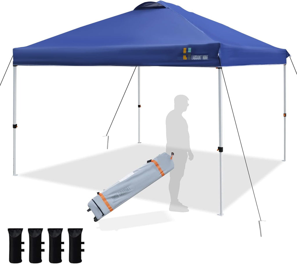 Outdoor Pop-up Canopy Tent 10x10 Blue Q137324