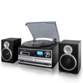 3-Speed Turntable with CD Player Cassette Player FM Radio P383531