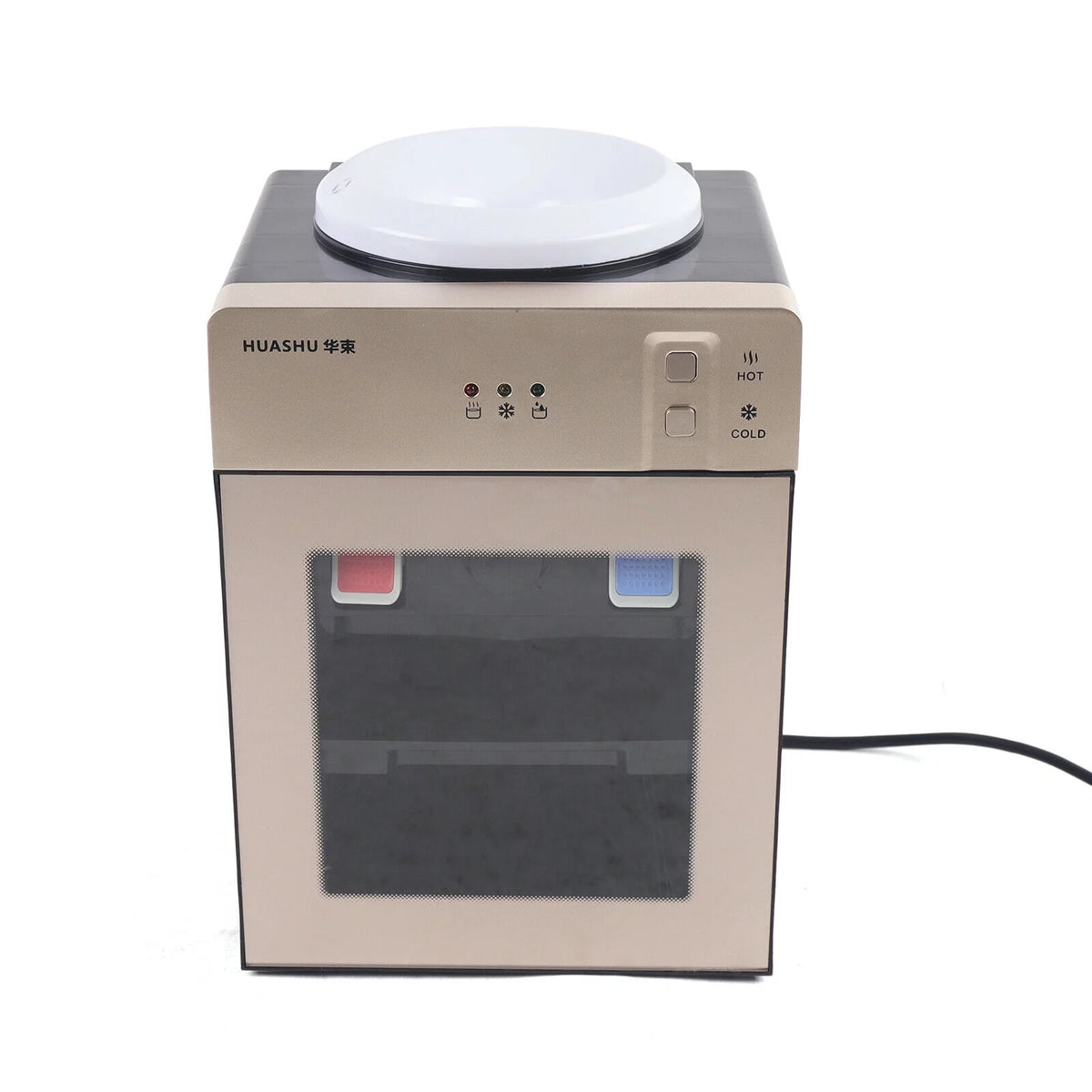 Freestanding Hot & Cold Water Cooler Dispenser Desktop Drinking Machine 110V D831