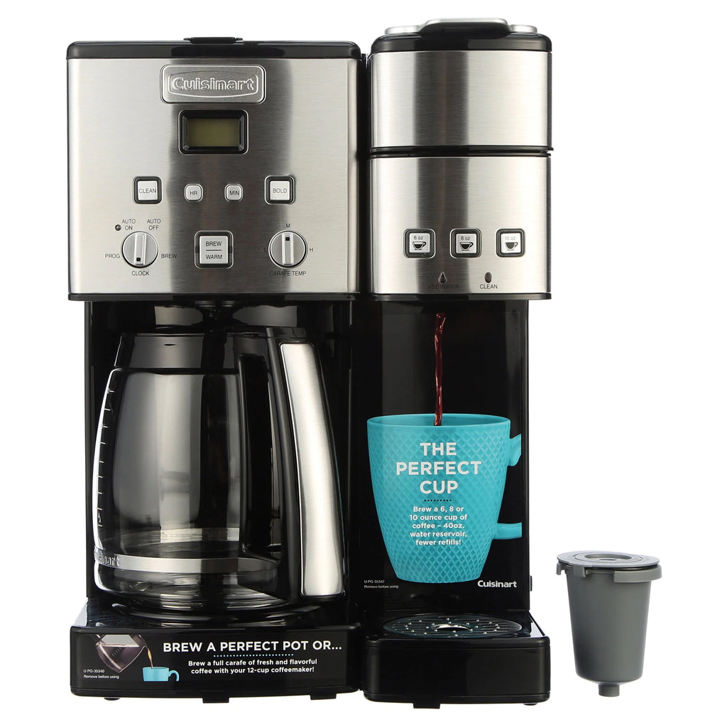 12 Cup Coffeemaker and Single-Serve Brewer R339649