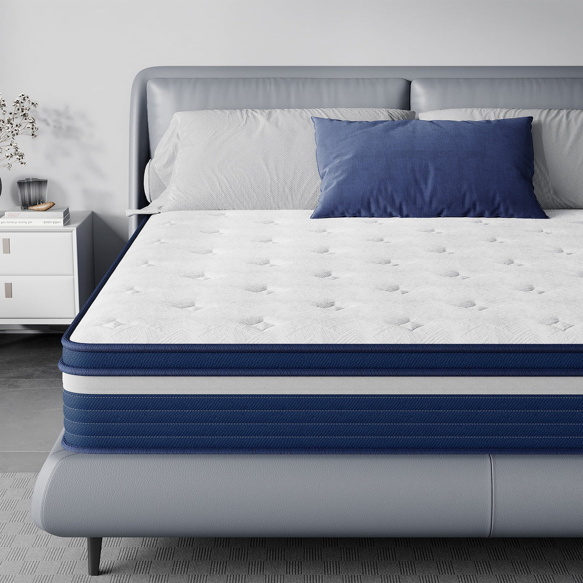 12 inch King Gel Memory Foam Hybrid Mattress R1888