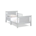 Black Vintage Walnut Wood Reversible Toddler Bed U6726