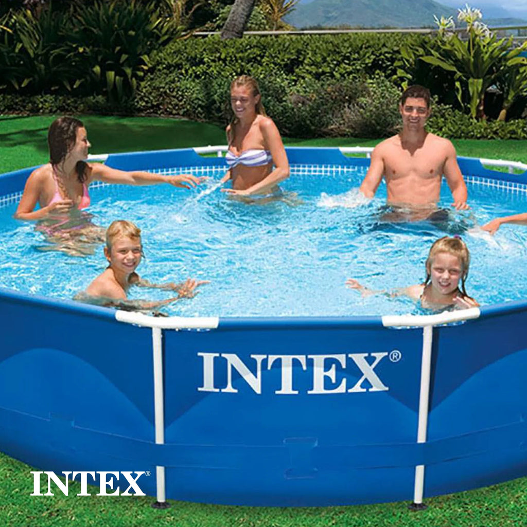 12' x 30 Metal Frame Round Above Ground Swimming Pool G3882