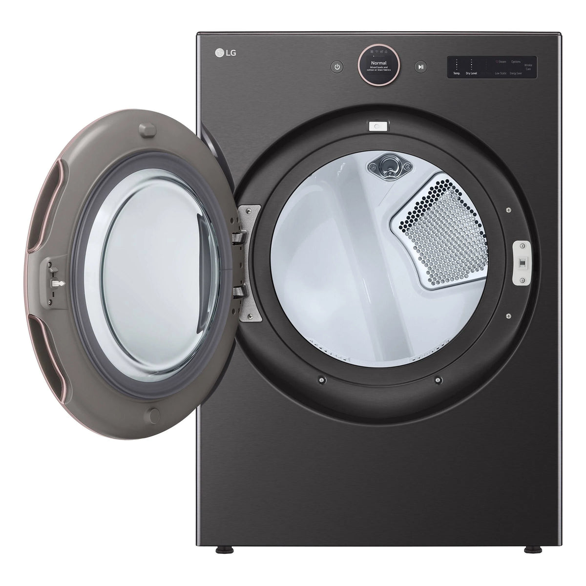 7.4 Cu Ft Black Steel Electric Dryer W285983