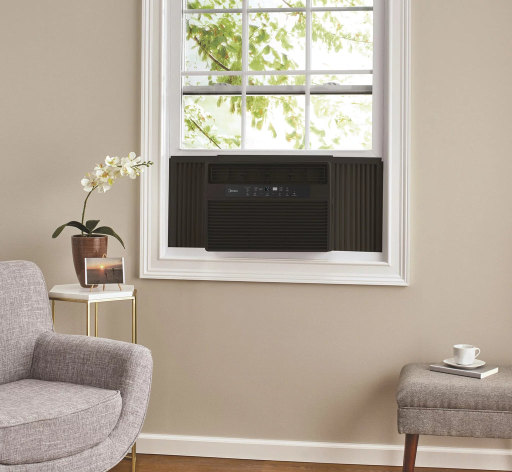 10,000 BTU 115V Smart Window AC with Remote, White J5323