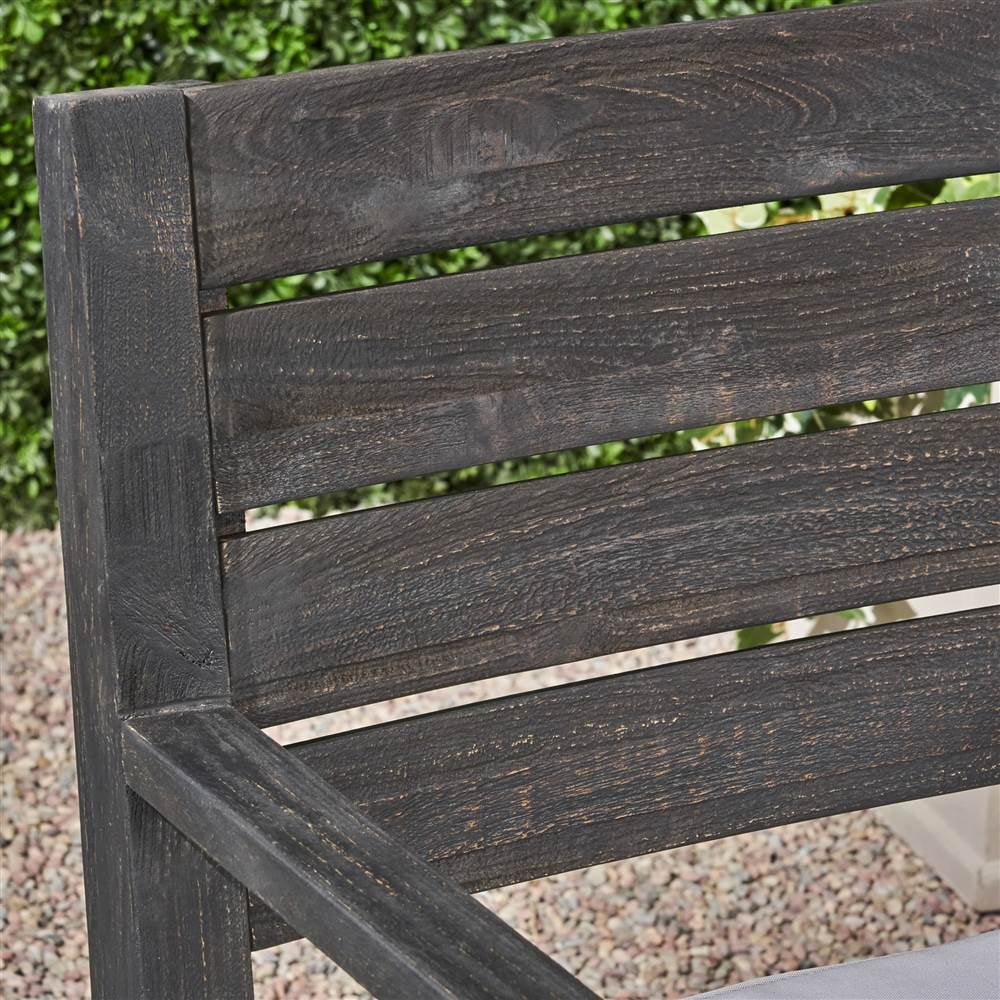 8-Seater Acacia Wood Expandable Dining Set Q792