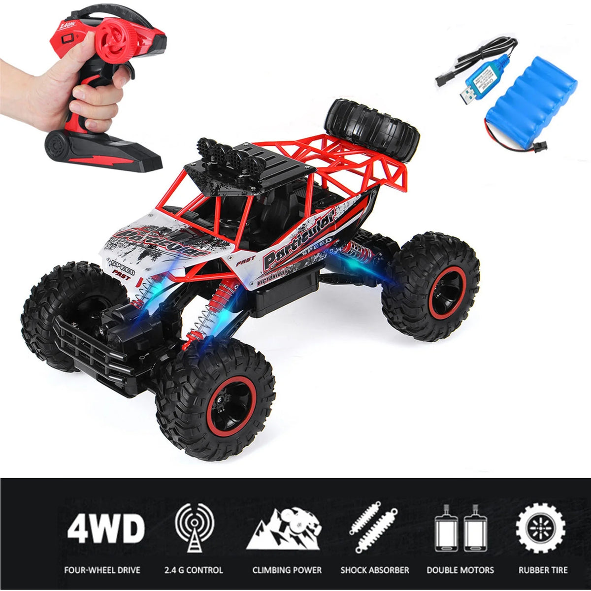 1:12 4WD Waterproof Remote Control Off-Road Truck P569