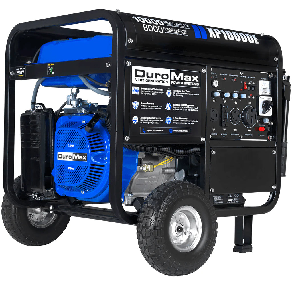 10,000 Watt Portable Gas Powered Generator A5363