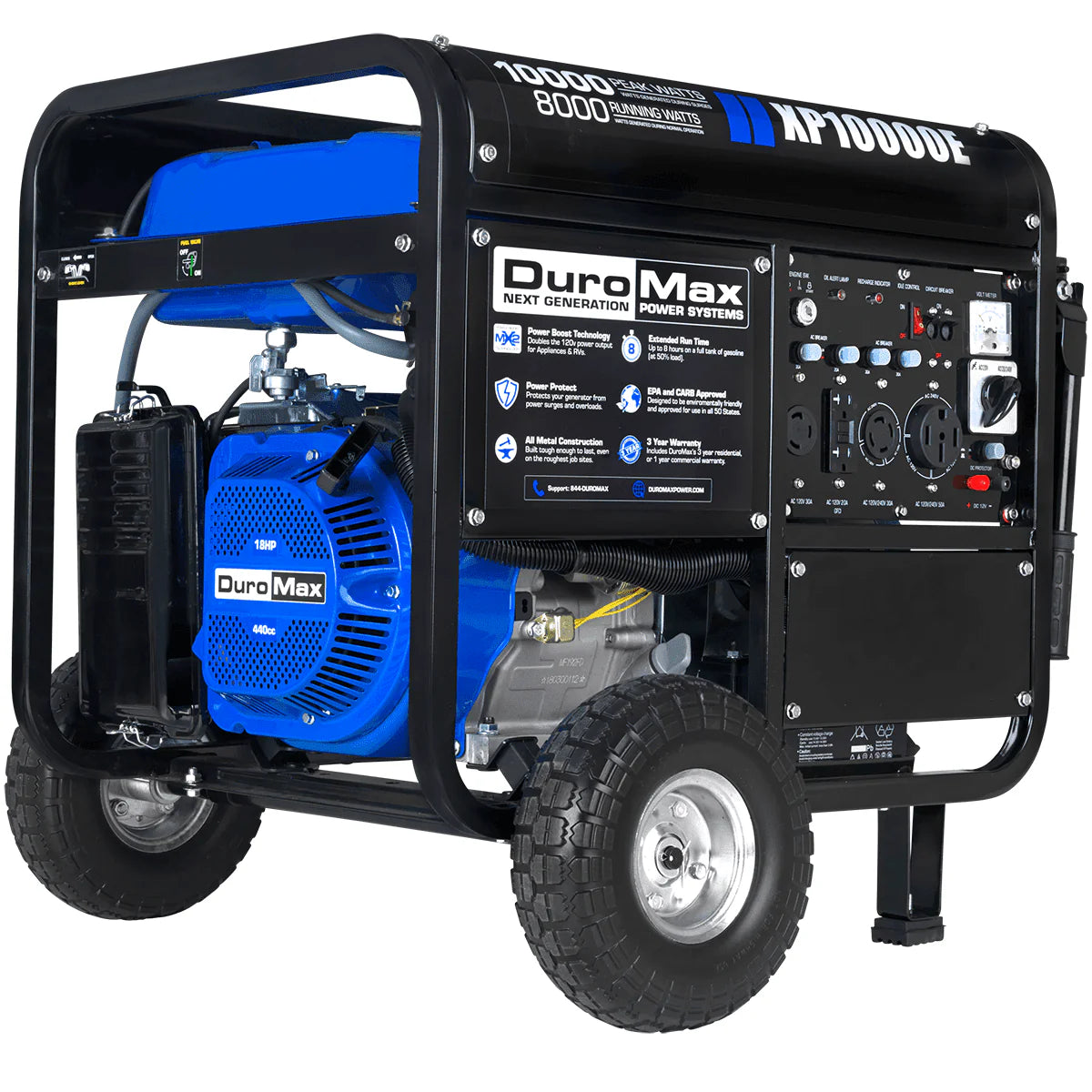 10,000 Watt Portable Gas Powered Generator A5363
