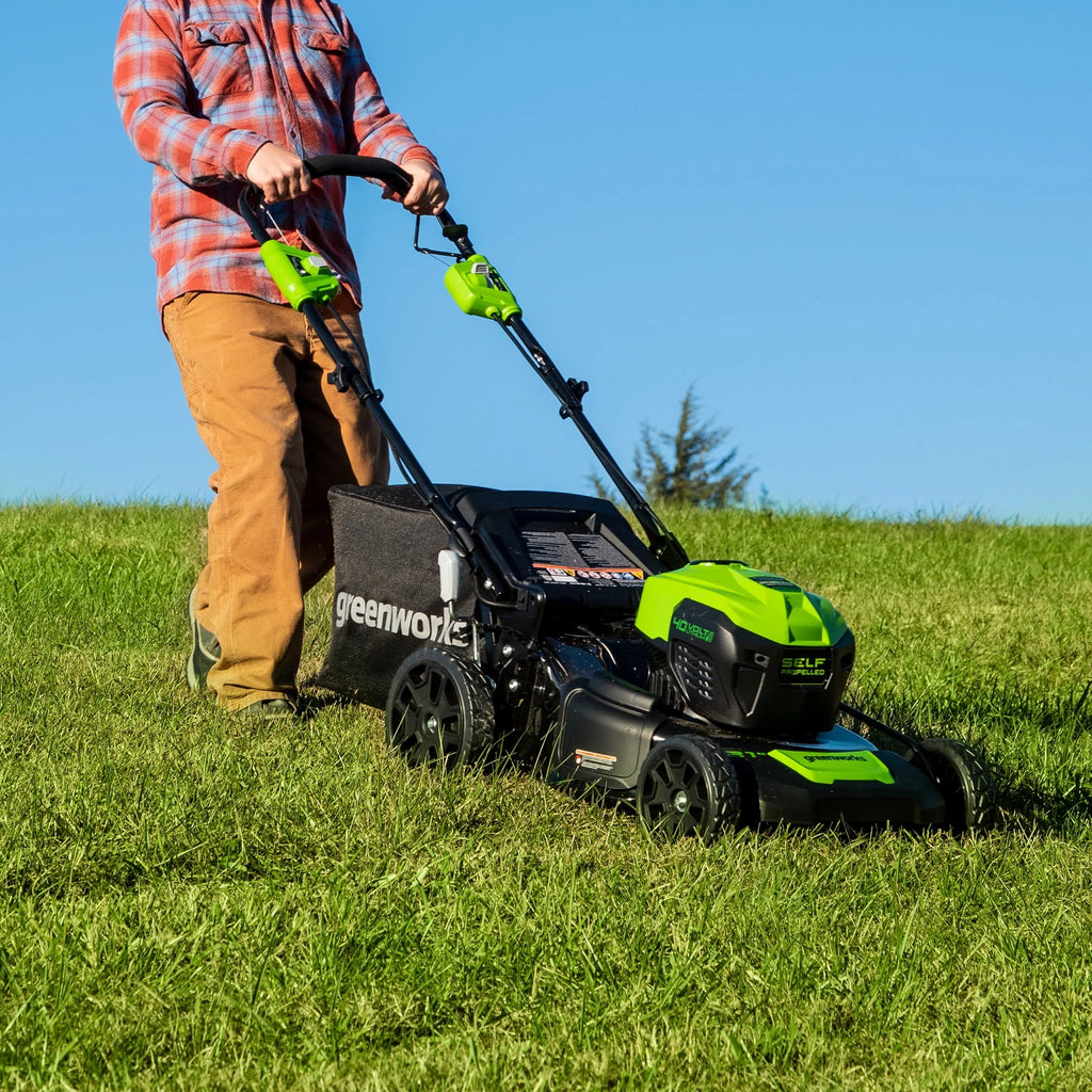 40V Self-Propelled Lawn Mower with 5.0 Ah Battery & Charger Z97150
