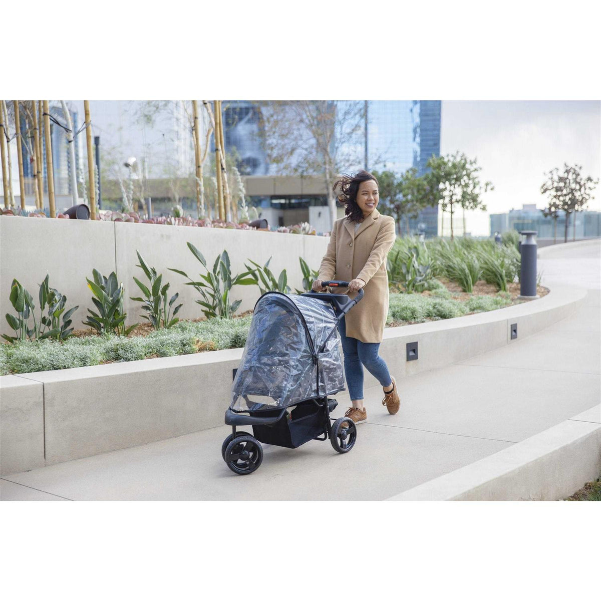 Rain Cover for Pet Strollers I796