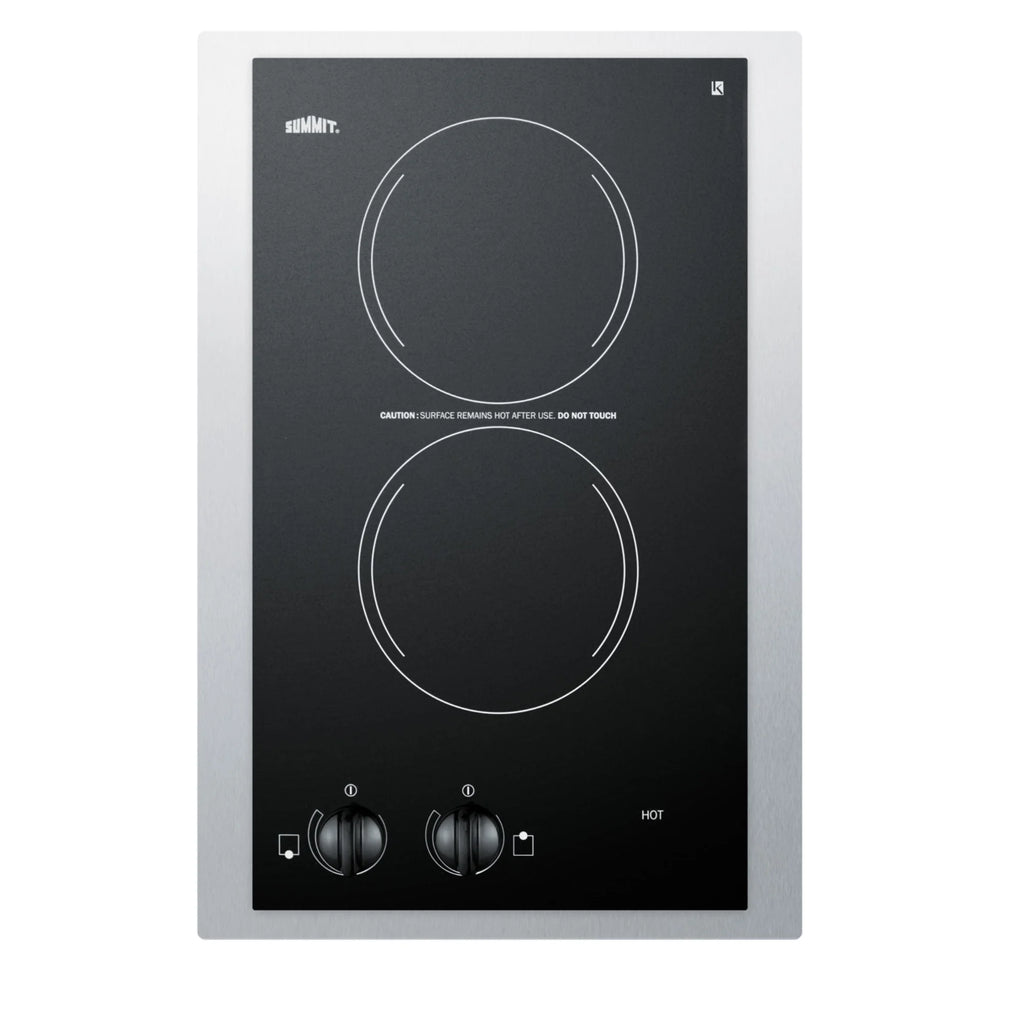15" Wide 115V 2-Burner Radiant Cooktop R749836
