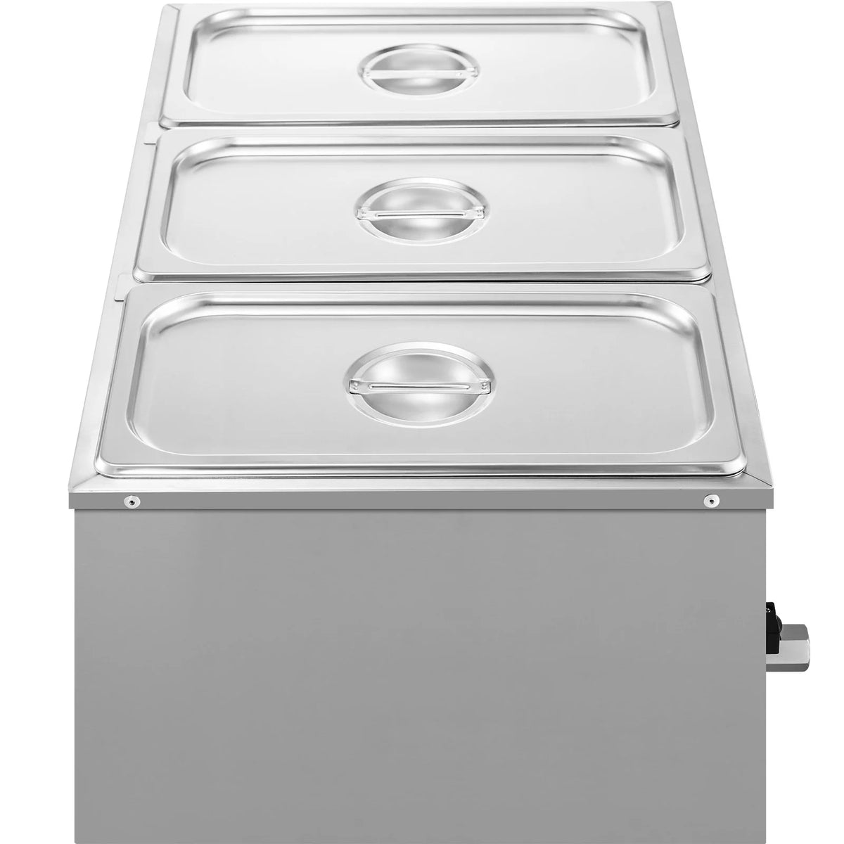 Food Warmer Bain Marie Steam Table 3-pan 850w K6013