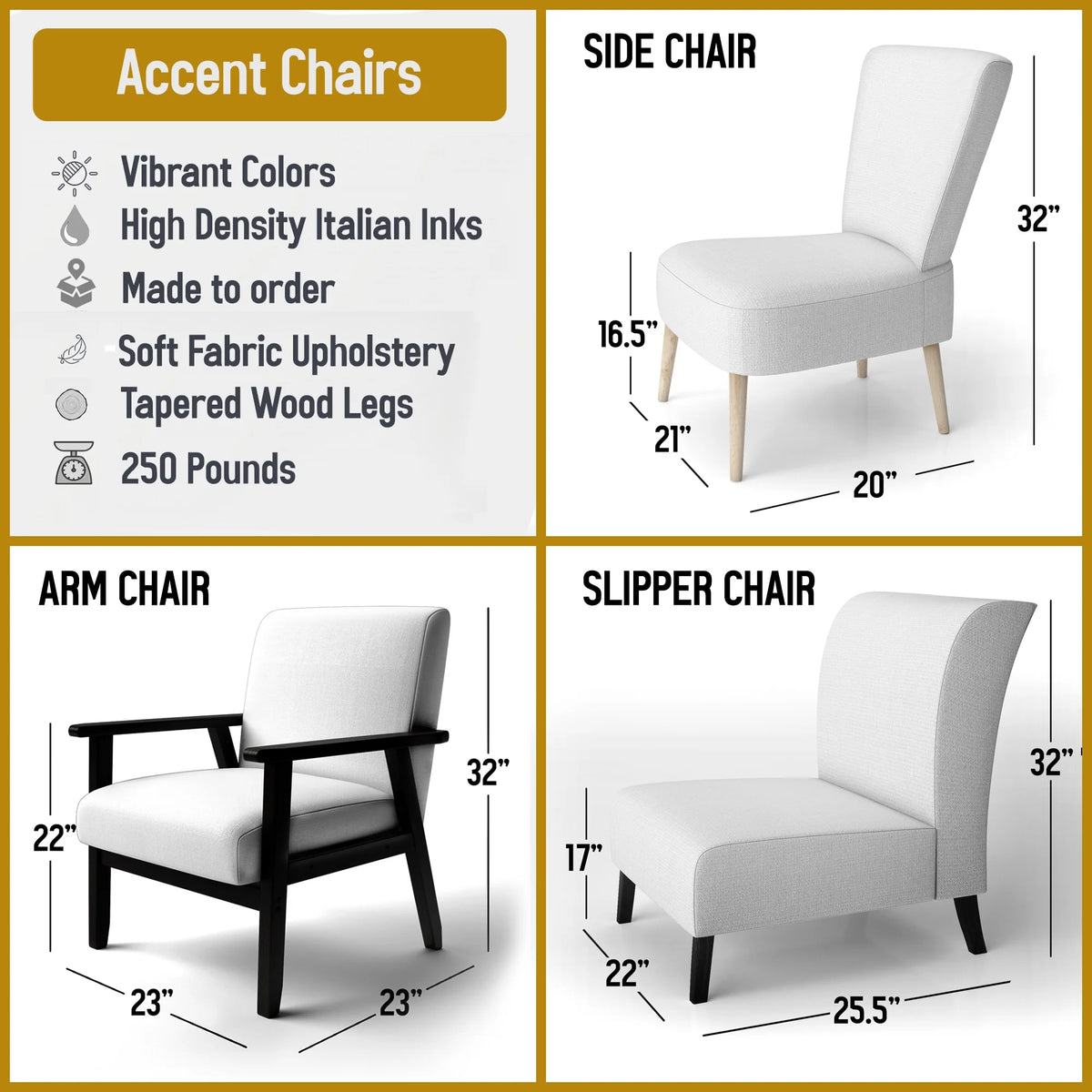 Upholstered Nautical & Coastal Accent Chair and Arm Chair R65433