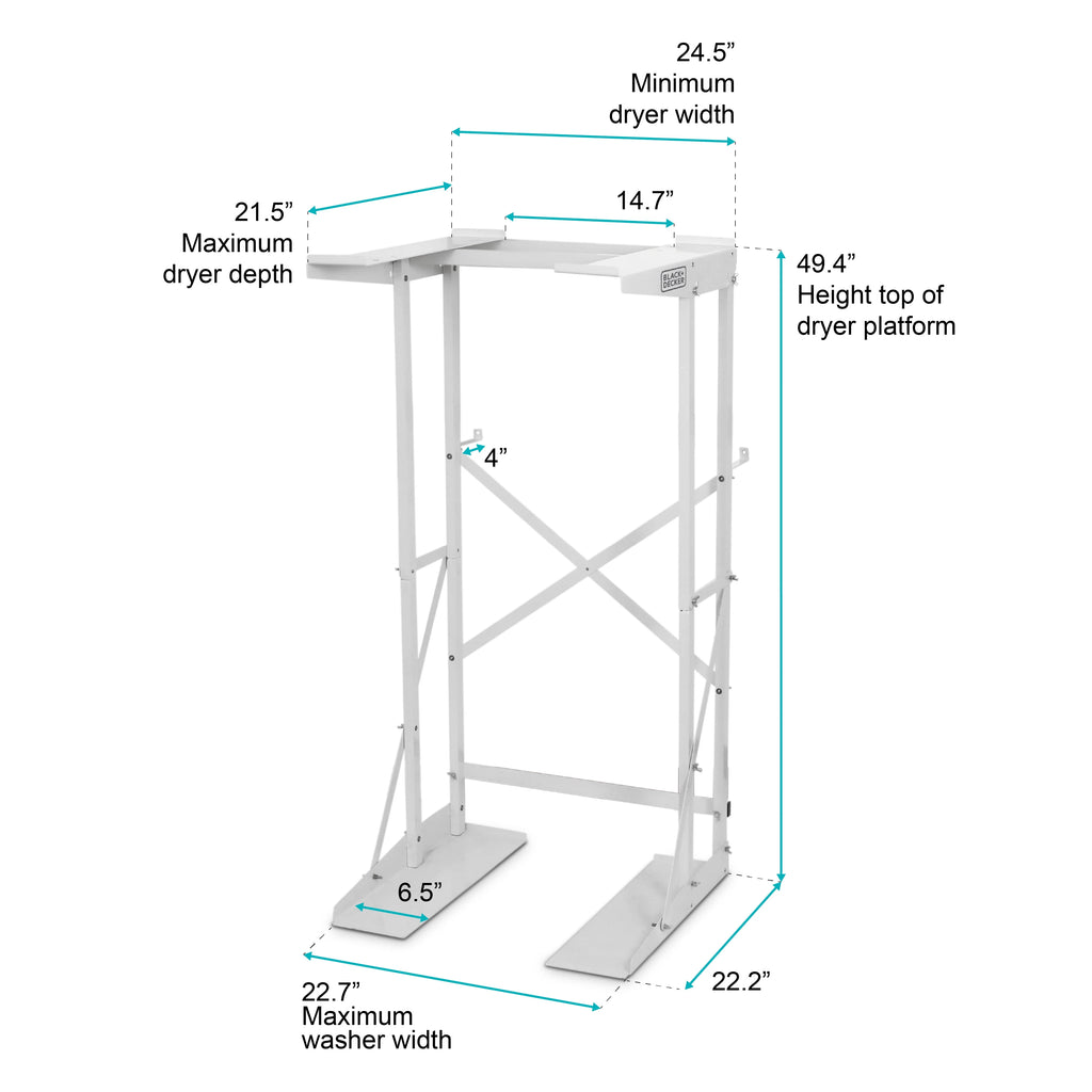 Washer Dryer Stacking Rack Stand Q29457