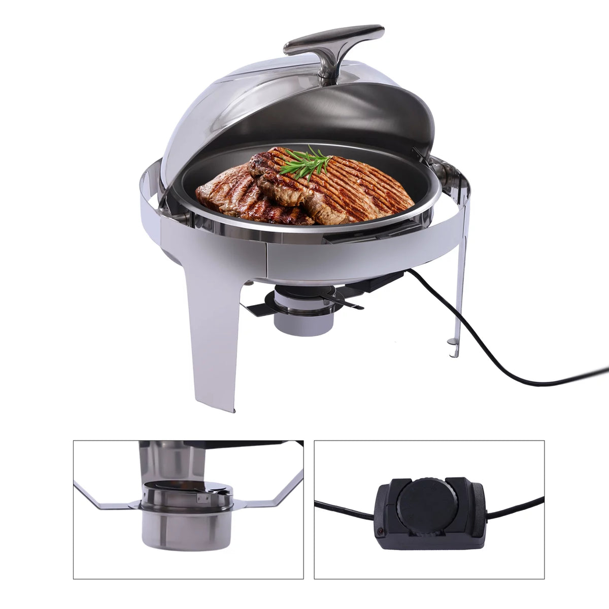 110V Electric Buffet Food Servers and Warmers A224