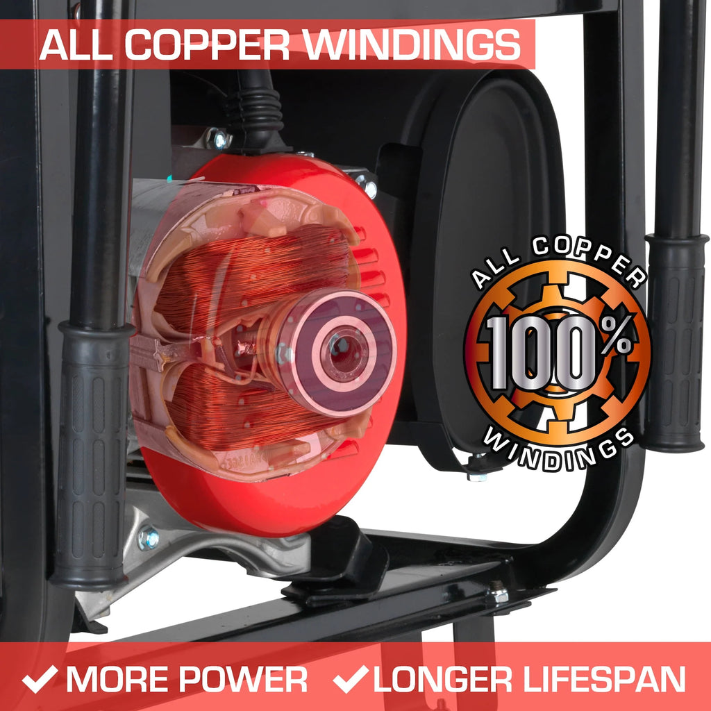 10000-Watt Dual Fuel Generator with Electric Start Y2627
